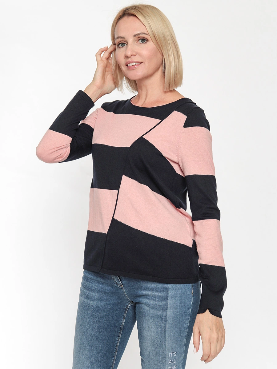 Двухцветный джемпер